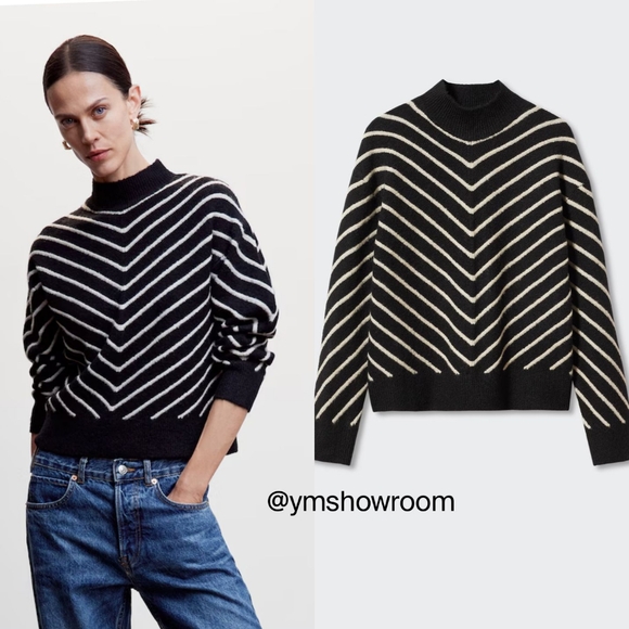 Mango Sweaters - MANGO Chevron sweater